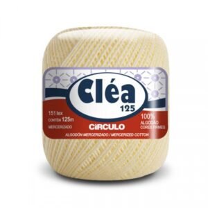 Linha Cléa 125 – Círculo | 125m | Cor 1074 (Cru/Bege Claro)