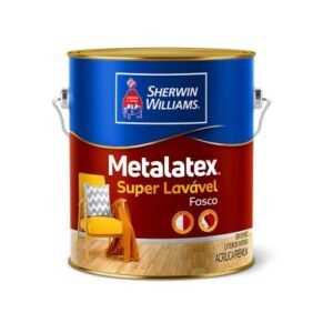 Tinta Acrílica Fosca Metalatex Super Lavável – 3,2L Sherwin Williams