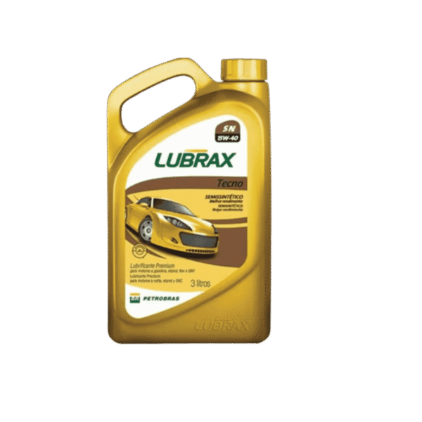 Óleo Lubrax Tecno 15W-40 SN Semissintético – 3L