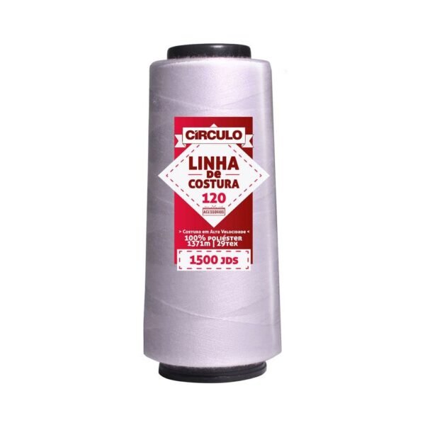 Linha de Costura Círculo – Poliéster | 1500 Jardas