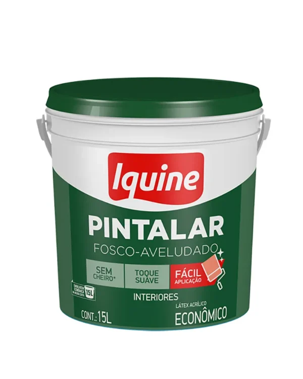 Tinta Acrílica Fosco Aveludado Pintalar 15L – Iquine