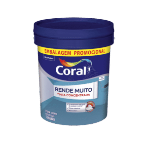 Tinta Acrílica Fosca Rende Muito 20L Coral