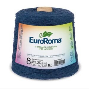 Barbante EuroRoma Nº 8 – Tex 1.312 | 762M | Cor Azul Marinho
