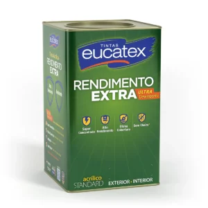 Tinta Acrílica Fosca Rende Extra 18L – Eucatex