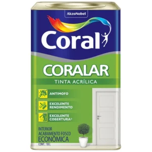 Tinta Acrílica Coralar 18 Litros – Coral