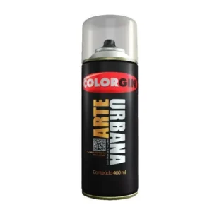 Tinta Spray Colorgin Arte Urbana 985 – Cinza Chumbo Fosco | 400ml
