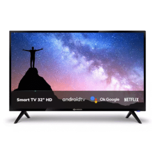 TV Vizzion Smart 32” – Imagem HD, Entradas HDMI/USB, Wi-Fi