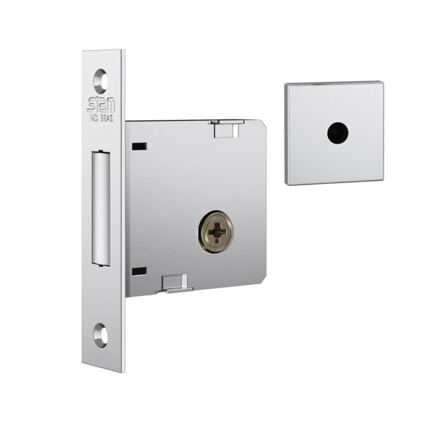 Fechadura Auxiliar com Chave Stam 1004 – Aço Inox
