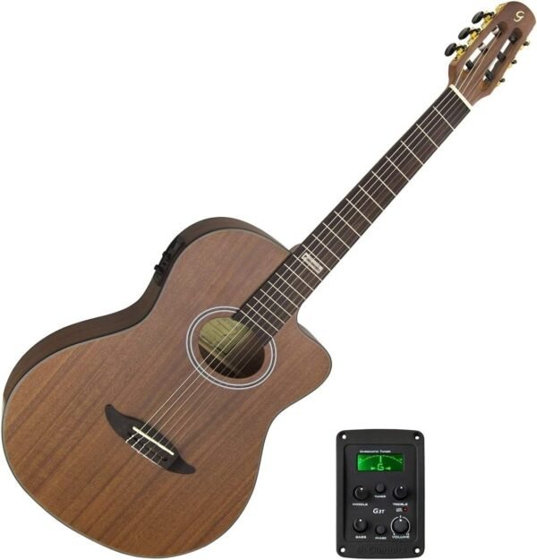 Violão Clássico Eletroacústico Giannini GNF-3 CEQ Nylon - Image 2