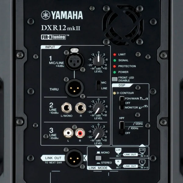 Caixa de Som Yamaha DXR12mkII – Para DJs, Shows e Estúdios - Image 2