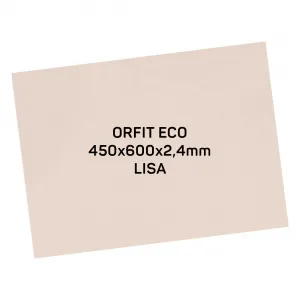 Placa Termoplástica Orfit Eco Natural Non Perforated (450 x 600 x 2,4 mm)