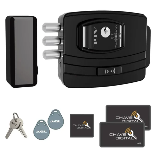 Fechadura Eletrônica AGL Smart Card 12V