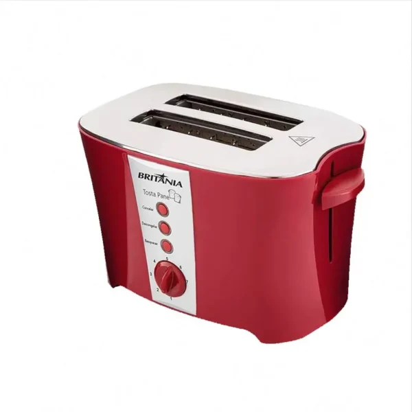 Britânia Tosta Pane Vermelha 800 W