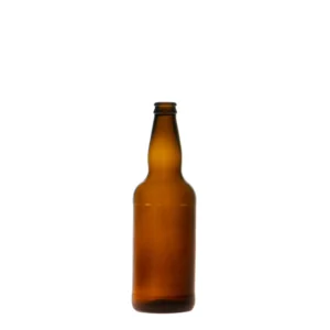 Garrafa de Vidro Âmbar para Cerveja 550ml