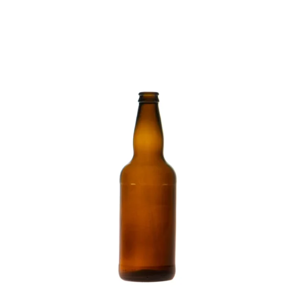 Garrafa de Vidro Âmbar para Cerveja 550ml