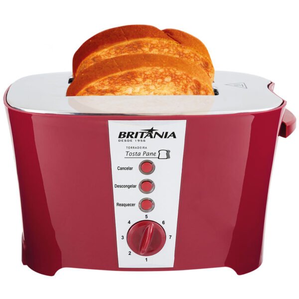 Britânia Tosta Pane Vermelha 800 W - Image 2