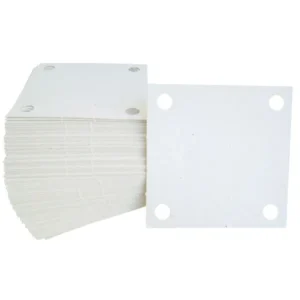 Papel filtrante para diesel 7x7 - 4 furos tipo a grosso 1kg