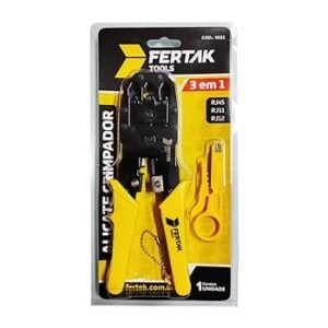 Alicate Fertak Tools Crimpador 6 RJ45