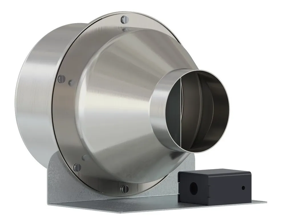 Exaustor radial ACI 100 mini centrífugo inline Sicflux 220V - Imagem 2