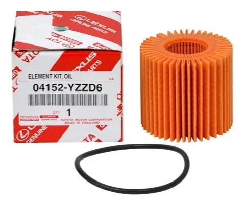 Filtro De Óleo Toyota Corolla 04152-YZZA6– Alto Desempenho E Proteção Original - Imagem 2