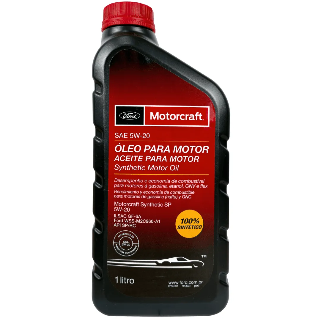 Óleo Motor Motorcraft 5W20 Sintético 1L