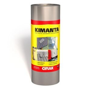 Fita Manta Asfáltica Autoadesiva Aluminizada CiplaK 45cm x 10m x 1mm