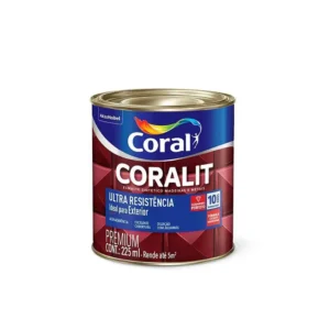 Coral Coralit 225ml – Esmalte Brilhante para Madeira e Metais